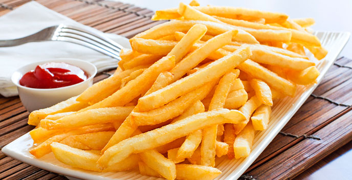 There is a reason why the french fries taste so bad when they are cold. 