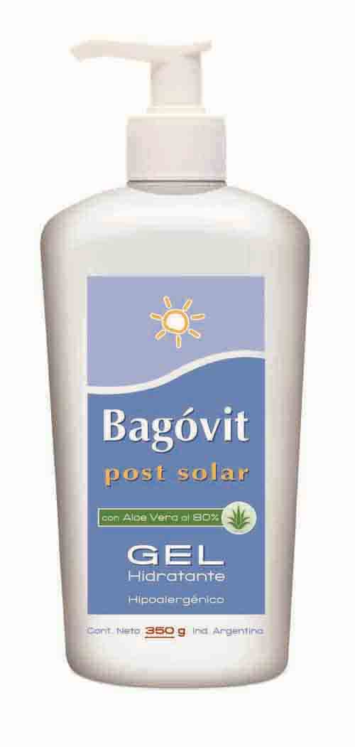 Bagovit Post Solar con Aloe Vera al 80%, nueva presentación