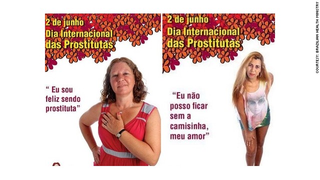 Brasil retira campaña "Soy feliz siendo prostituta"
