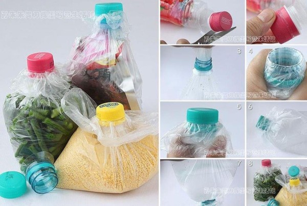 Reutilizar el plástico de una manera muy útil