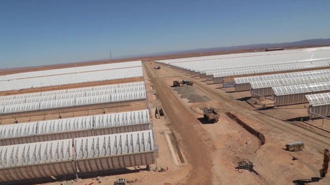 Moroccan solar plant to bring energy to a million people