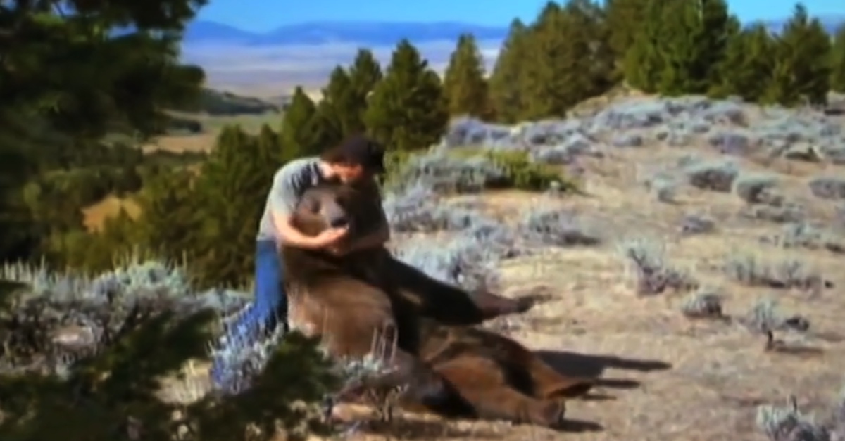 Man Finds A Grizzly Bear Cub, Raises It Like His Own Son