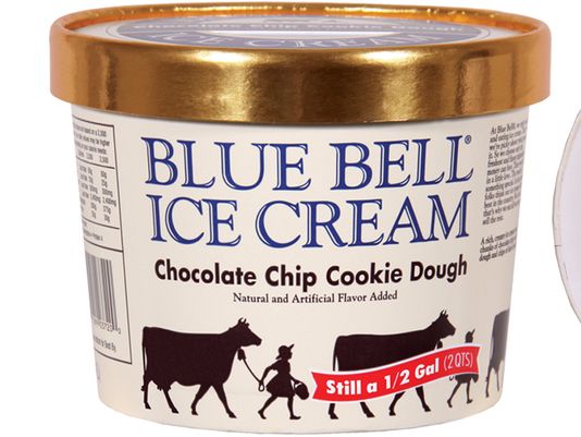Blue Bell recalls ice cream to  possible presence of bacteria listeria