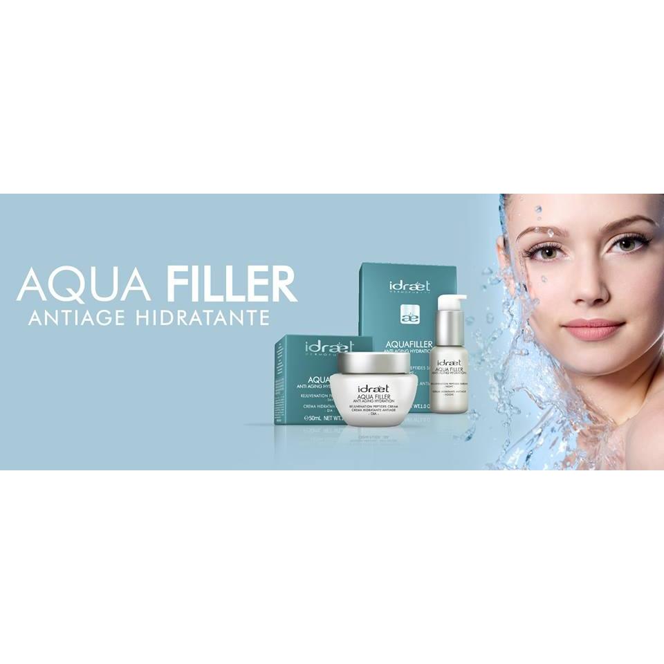 Idraet presenta Aquafiller, un tratamiento innovador para arrugas por deshidratación.