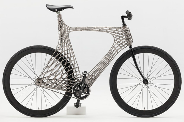 Una bicicleta fue fabricada con una impresora 3D