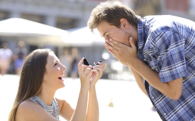 Eight women who decided to propose