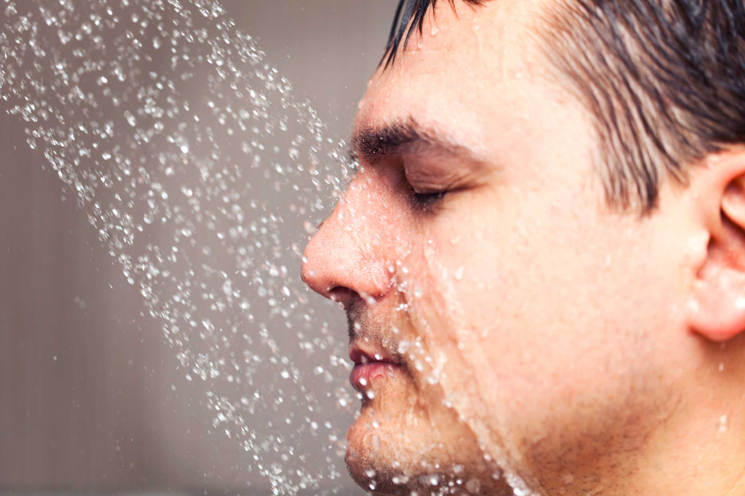The first body part you wash in the shower can say a lot about your personality