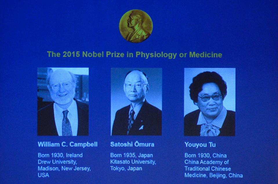 3 share Nobel medicine prize for new tools to kill parasites