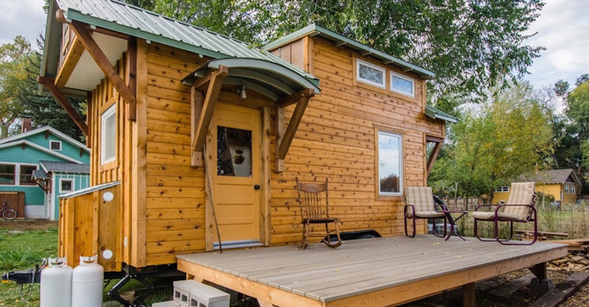 Couple Turns Teardrop Trailer Into Affordable Tiny Home