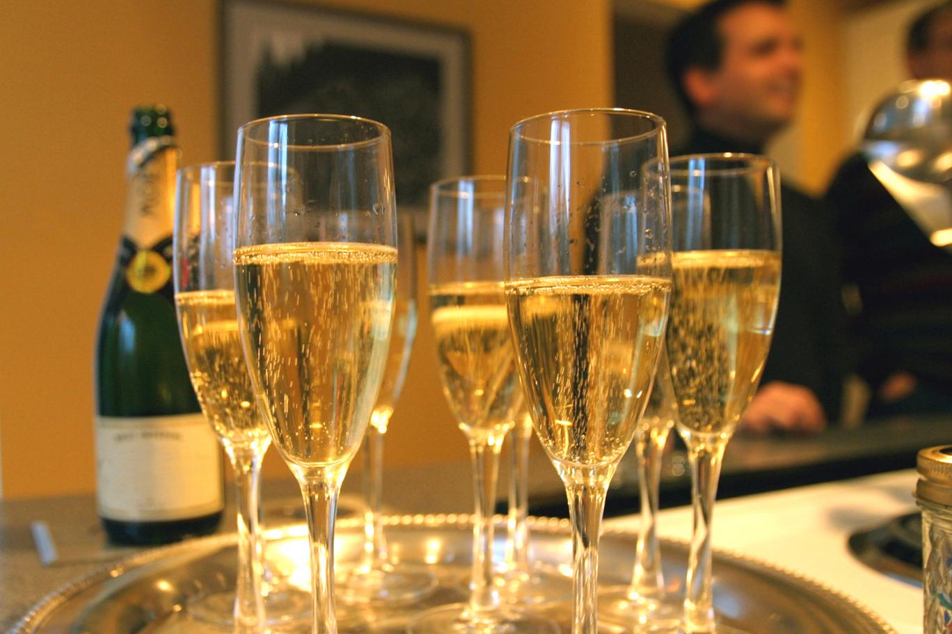 Drinking three glasses of champagne "could help prevent dementia and Alzheimer's disease"