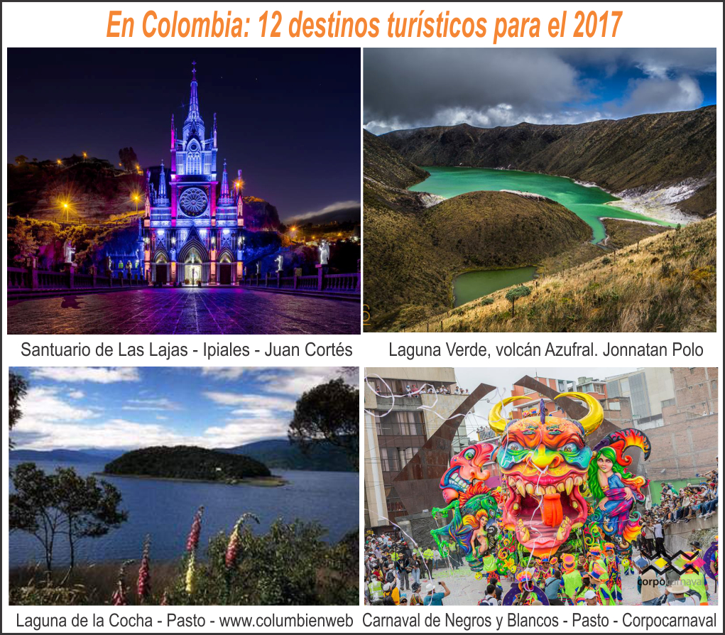  Estos son los destinos turísticos colombianos del 2017
