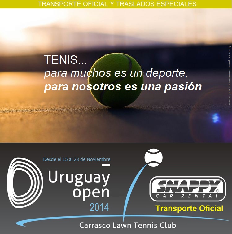 Tenis ATP Challenguer Tour. Uruguay Open 2014 en Montevideo.