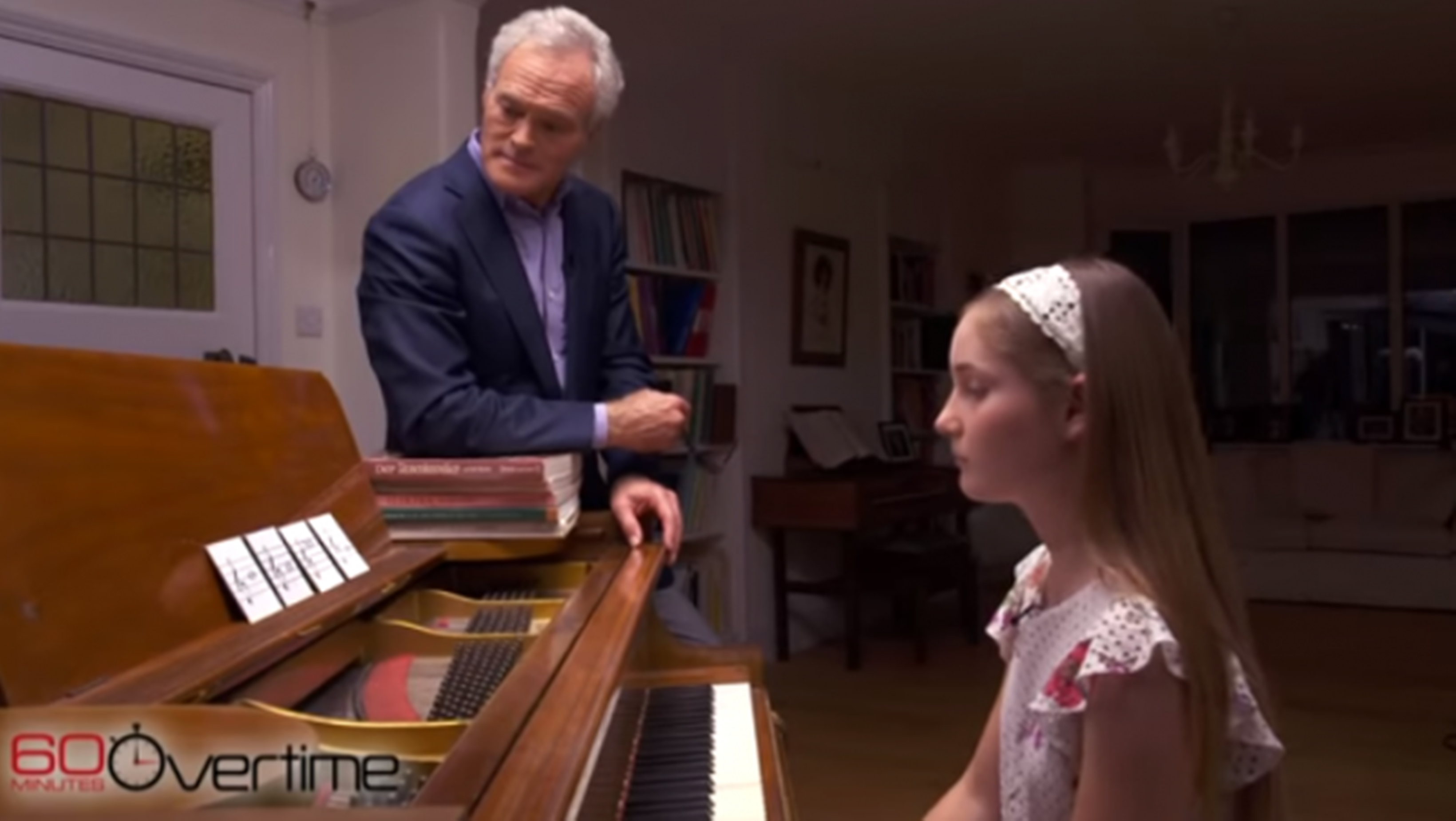  Una noticia que es rara avis: Una niña prodigio es noticia por crear con un piano, una pieza a part