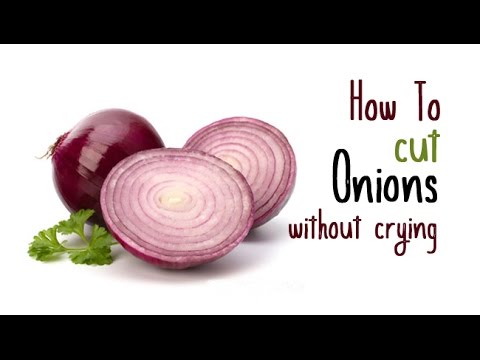 How to Cut an Onion Without Crying