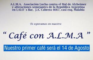 Cafe con A.L.M.A. Asociación de Lucha contra el Mal de Alzheimer