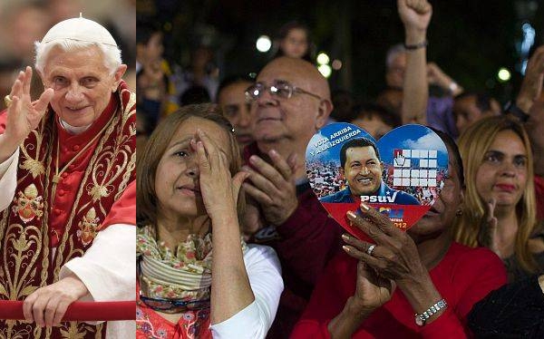 Benedicto XVI a venezolanos: "Tengan confianza, Dios los ayudará"