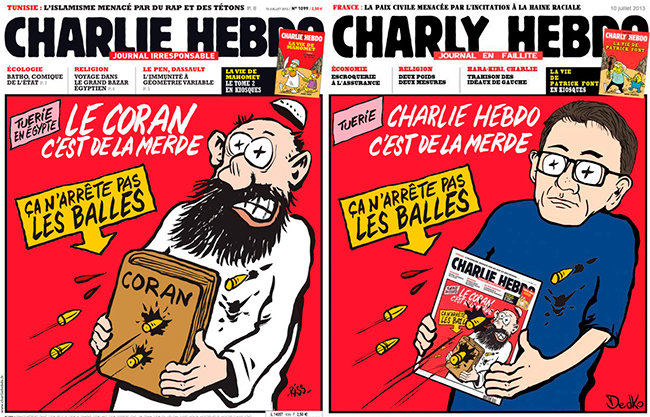 Arrestan en Francia a un adolescente por parodiar a 'Charlie Hebdo'