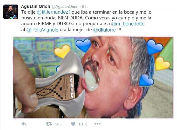Escándalo| Agustín Orion: "Te dije que iba a acabar en la Boca"