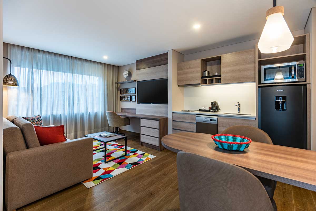 Residence Inn by Marriott Bogotá cuenta con estancias prolongadas
