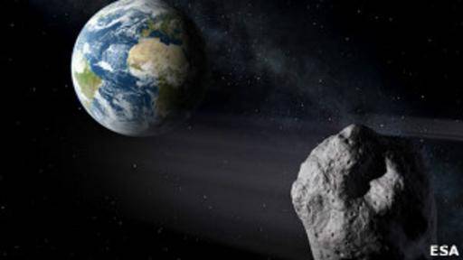 Asteroide  rozará  la Tierra dentro de una semana