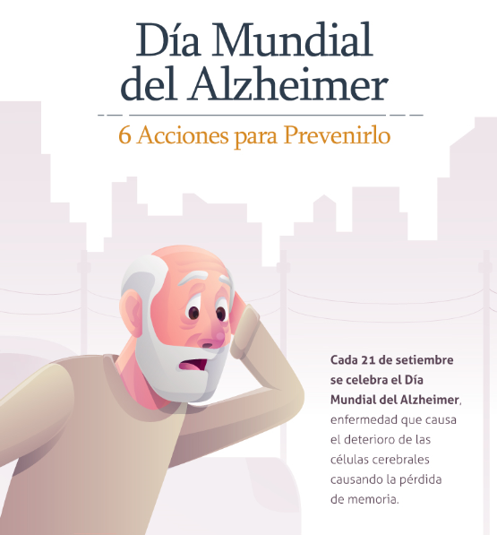 Día Mundial del Alzheimer, 6 acciones para prevenirlo