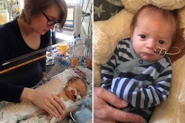 Baby who stopped breathing saved after doctors refrigerated him