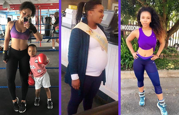 Becoming a mom kick-started Becky   s fitness journey, and she lost 36kg in the process