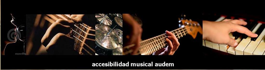 La accesibilidad musical para personas con discapacidad