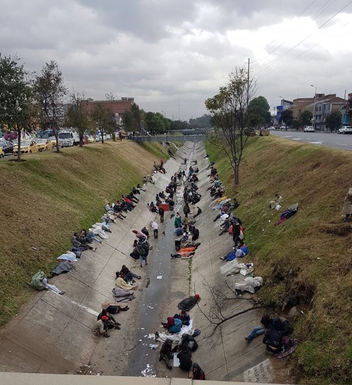 Emergencia humanitaria en Bogotá