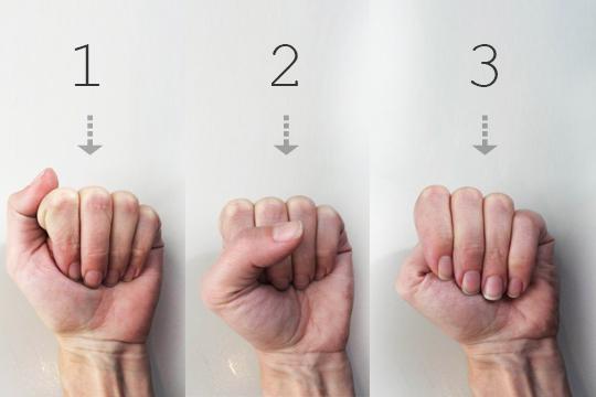 La forma como cierras el puño puede revelar aspectos importantes de tu personalidad