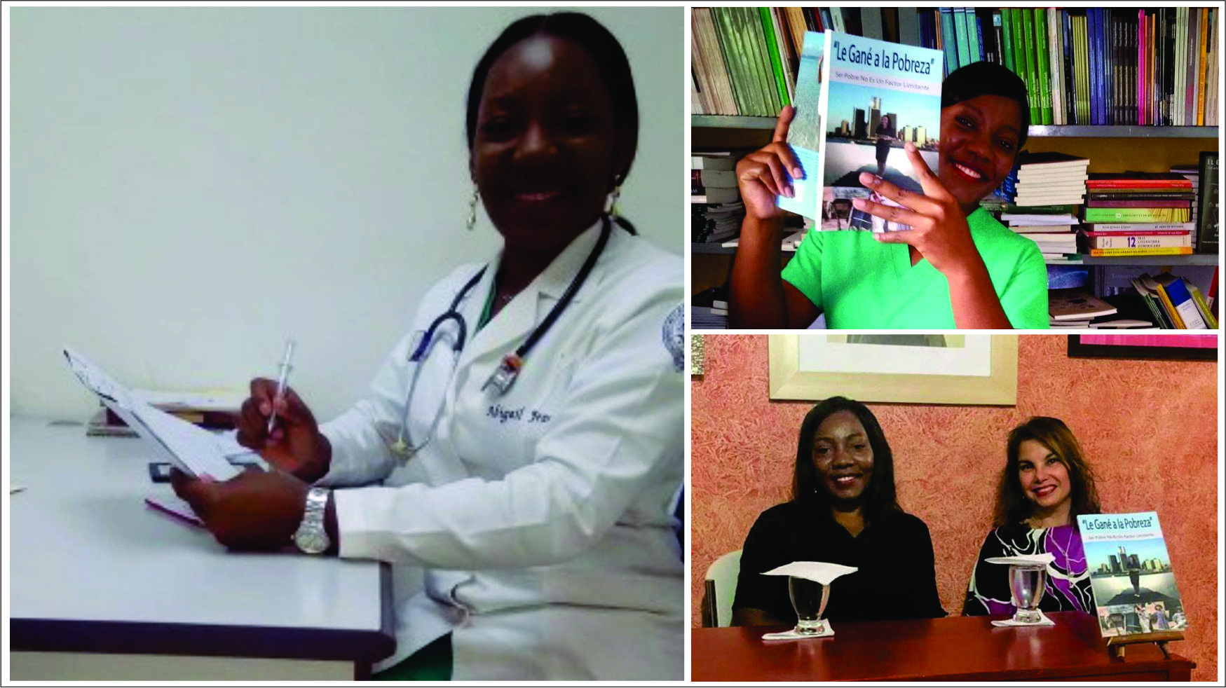 De empleada doméstica a doctora en Medicina y lanza libro Le gané a la pobreza