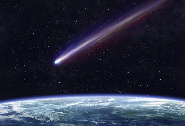 Meteorito que cae a la tierra (Rusia 2013)