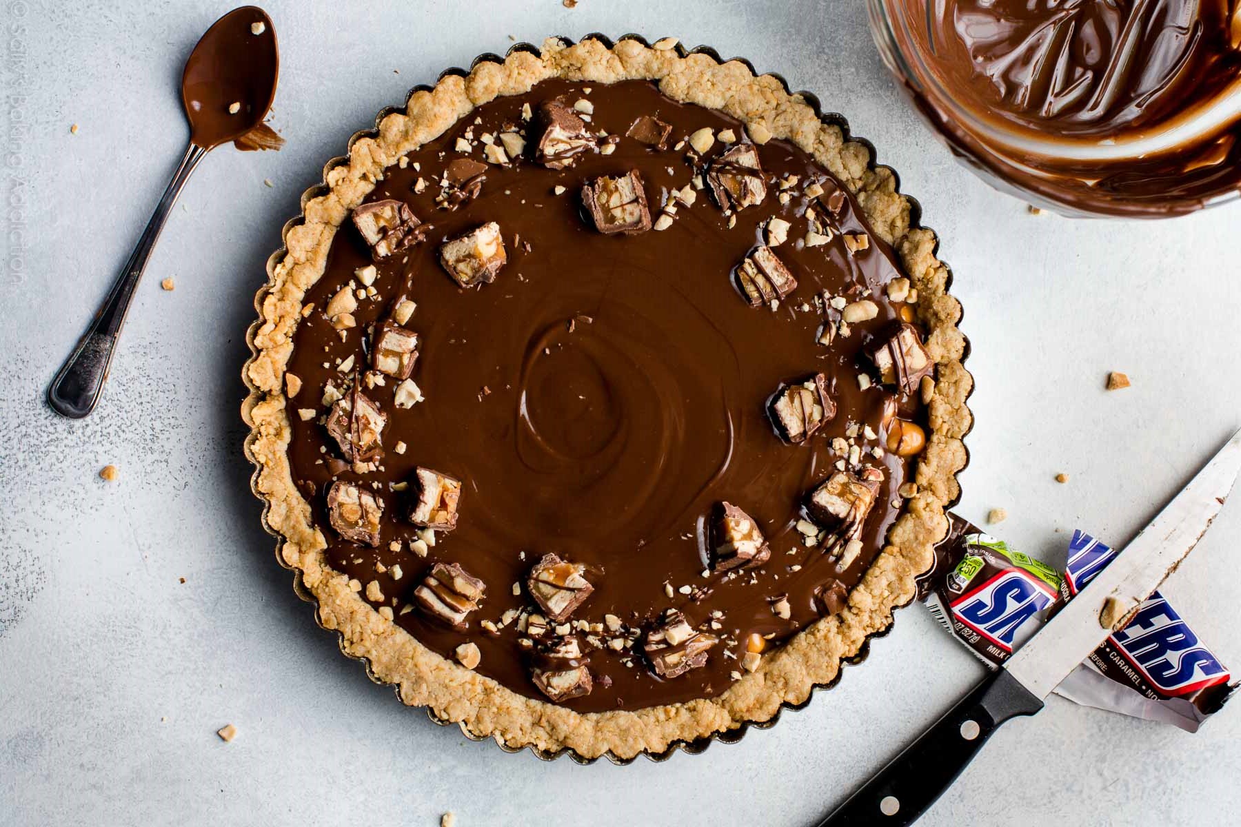 ¿Amante de los Snickers? ¡Con esta receta prepararás una tarta de snicker's en 15 minutos!