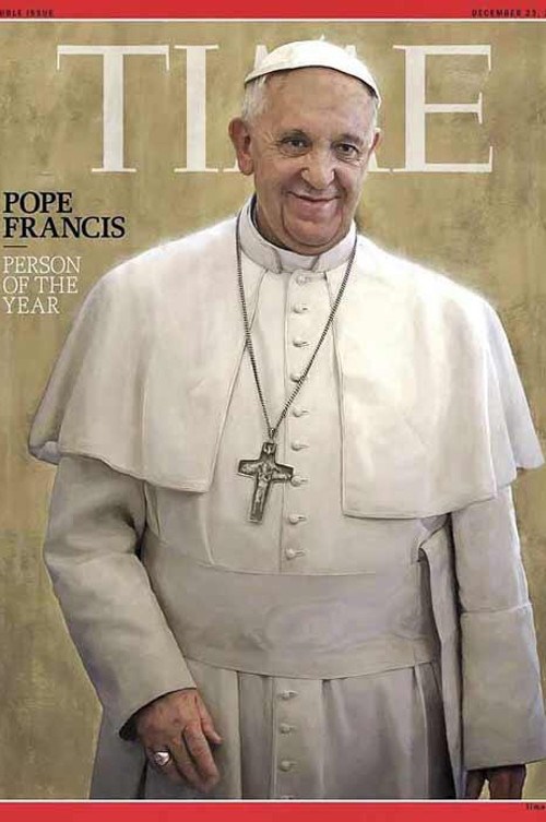 Francisco fue elegido el personaje del año por la revista Time
