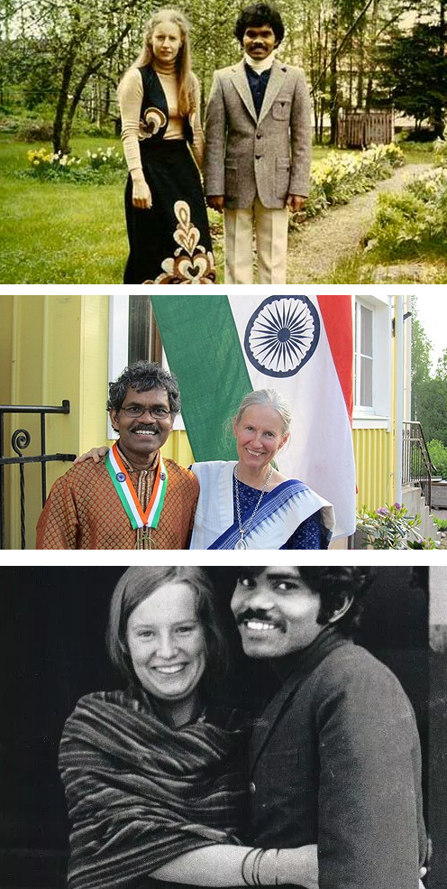 Viajó en bicicleta desde India hasta Suecia... por amor