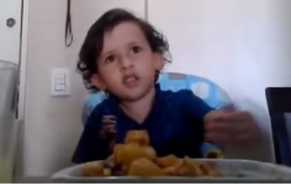 Este niño se niega a comer animales y su explicación es increíble