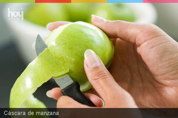 Cáscara de manzana para quemar grasas y combatir la obesidad