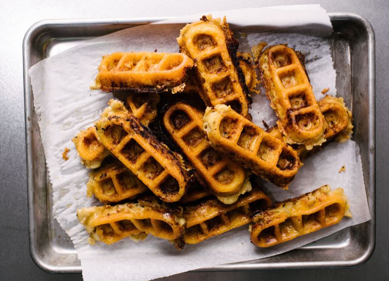 Mac and Cheese Waffles, Because Life Is Short