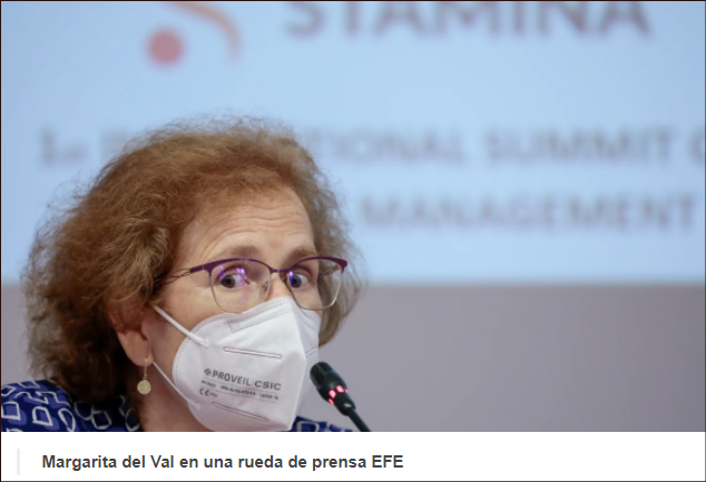 Alerta d la investigadora Margarita del Val tras el coronavirus: Tenemos que pasar a limpiar el aire