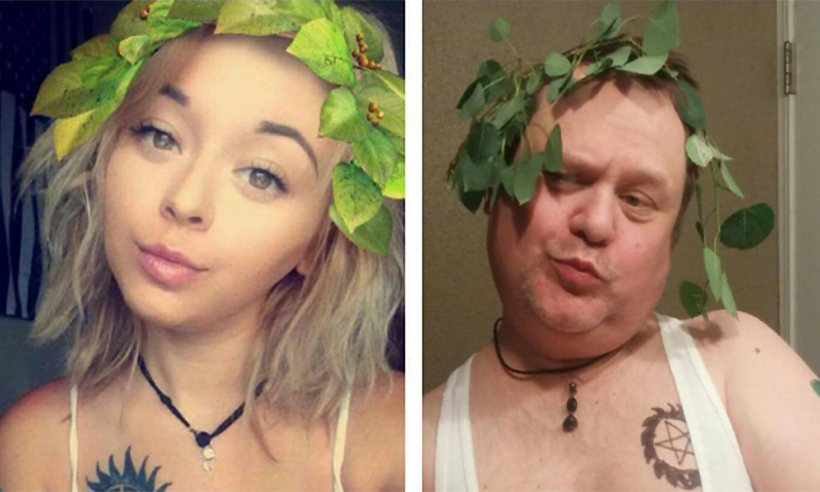 Dad hilariously re-creates daughter's sexy selfies
