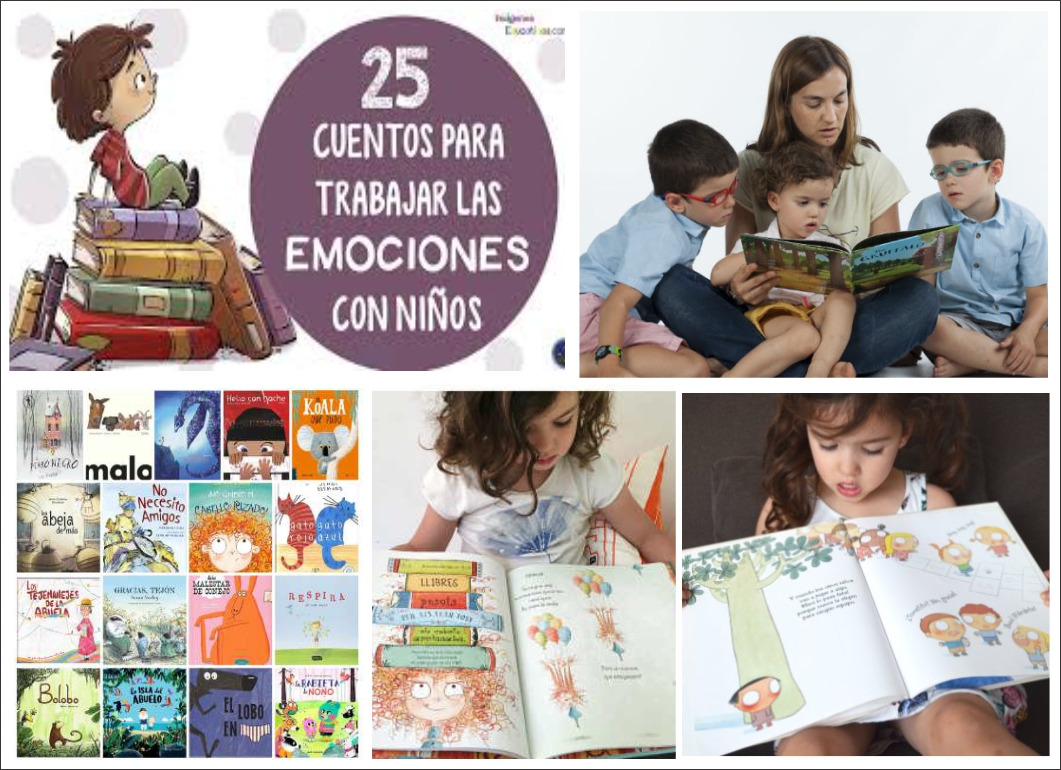 25 cuentos para trabajar las emociones con los niños