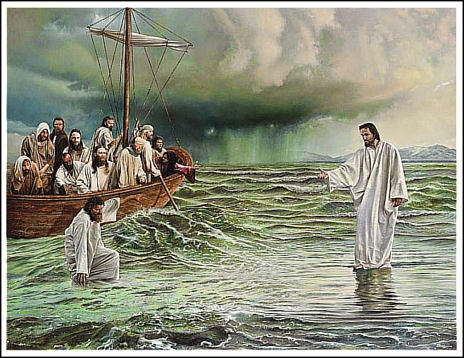  Vieron a Jesús caminando sobre el lago