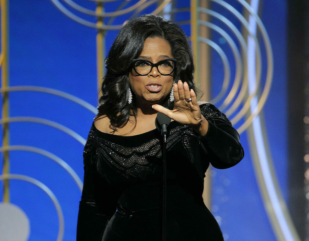 Oprah hailed for her powerful speech, now she   s being tipped for next president