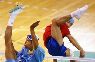 Deporte jugado en Indonesia, Tailandia y Camboya: Sepak takraw