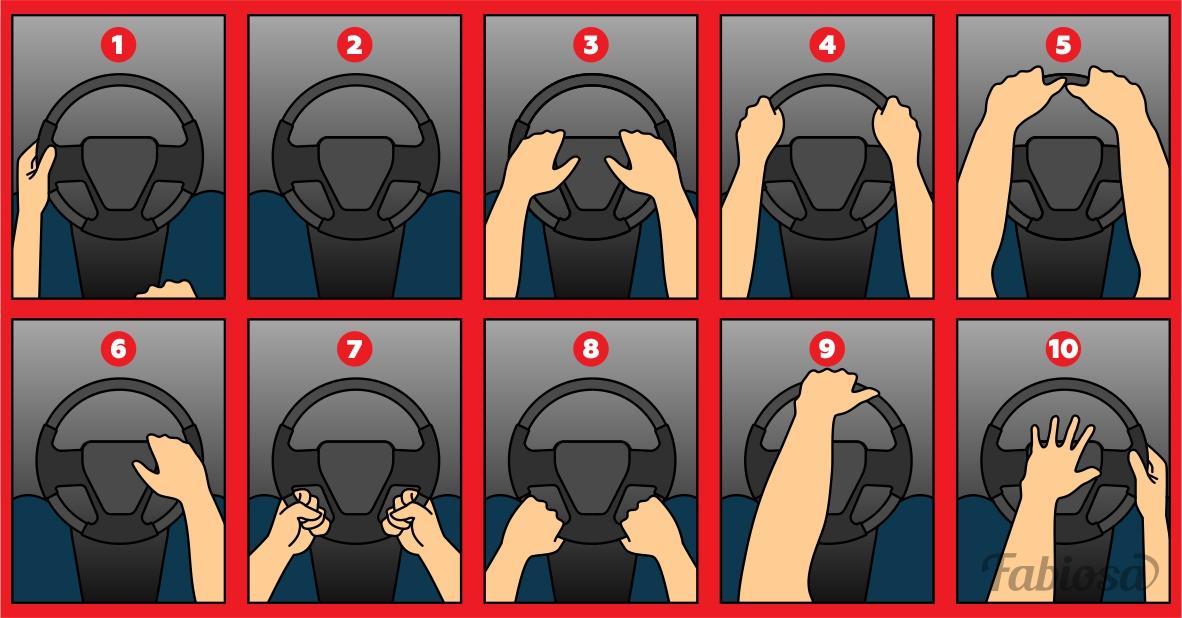 La forma como sostienes el volante del coche revela secretos de tu personalidad