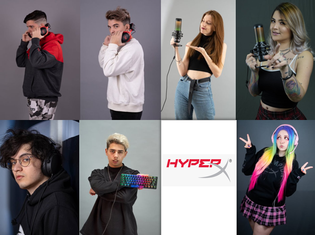 Los influencers de HyperX comparten sus experiencias con los productos de la marca