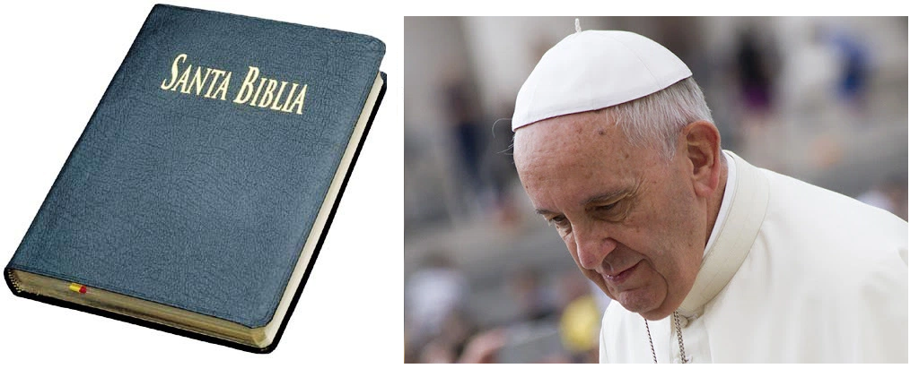 "La Biblia es un libro extremadamente peligroso" según el Papa Francisco
