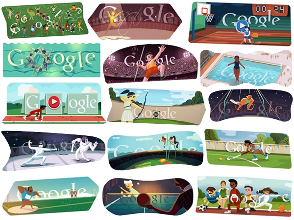 Los doodles de Google, para verse, jugar y recordar en un sitio