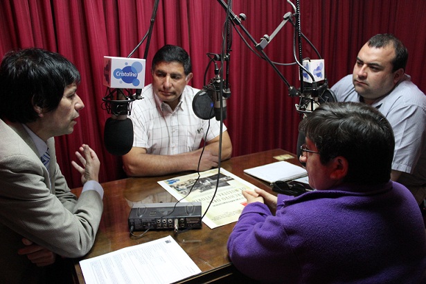  Radio Cristalina de Colbún lanzó primer programa financiado por el Fondo de Medios