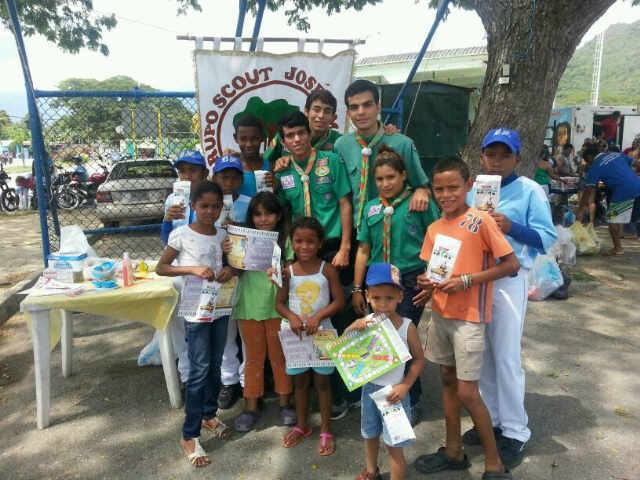 Rovers del grupo Scouts Jose Smith Realizaron servicio a Ocumare De La Costa